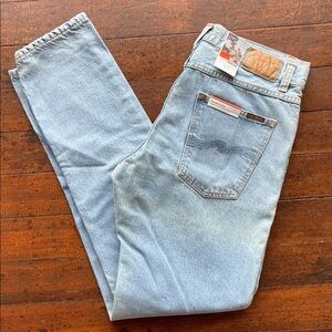 Nudie Jeans Light Blue Straight Fit